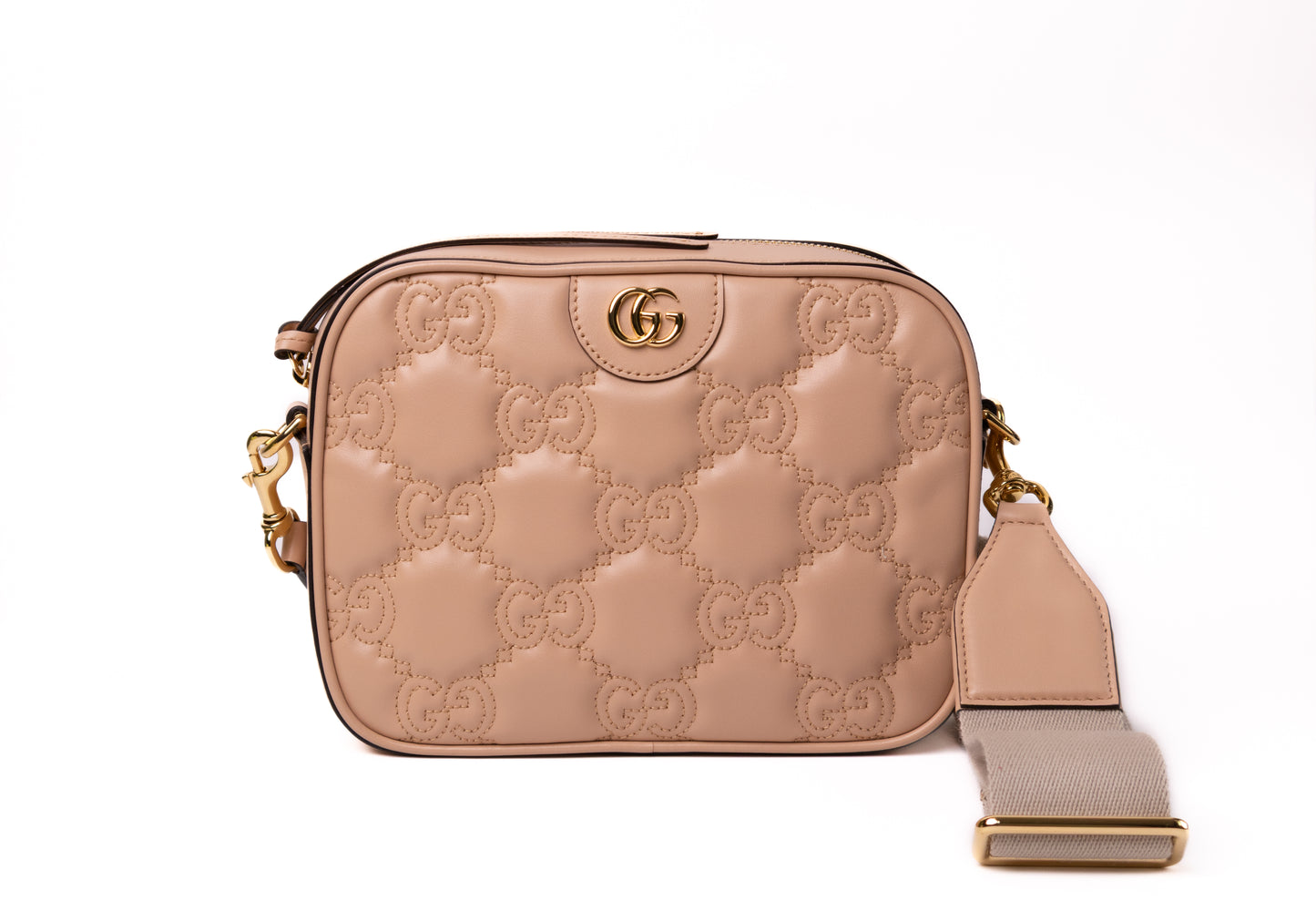 CALFSKIN GG MATELASSÉ SMALL