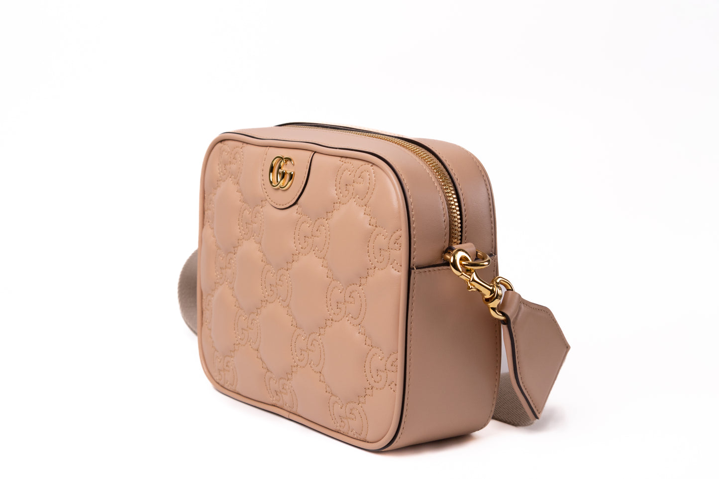 CALFSKIN GG MATELASSÉ SMALL