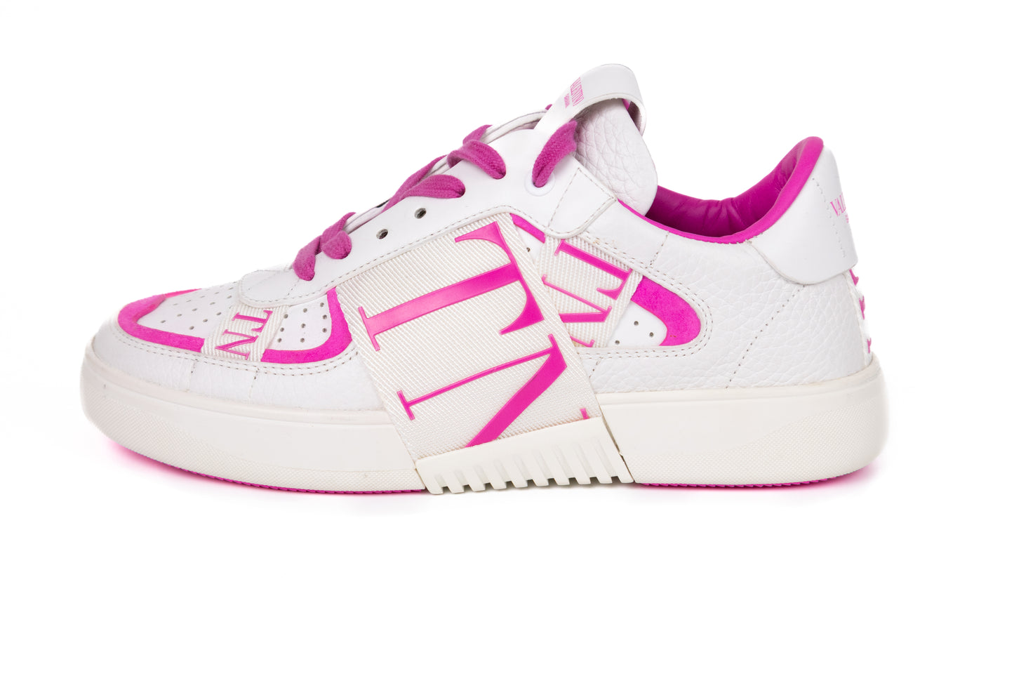 VALENTINO GARAVANI TENIS VL7N WHITE & PINK