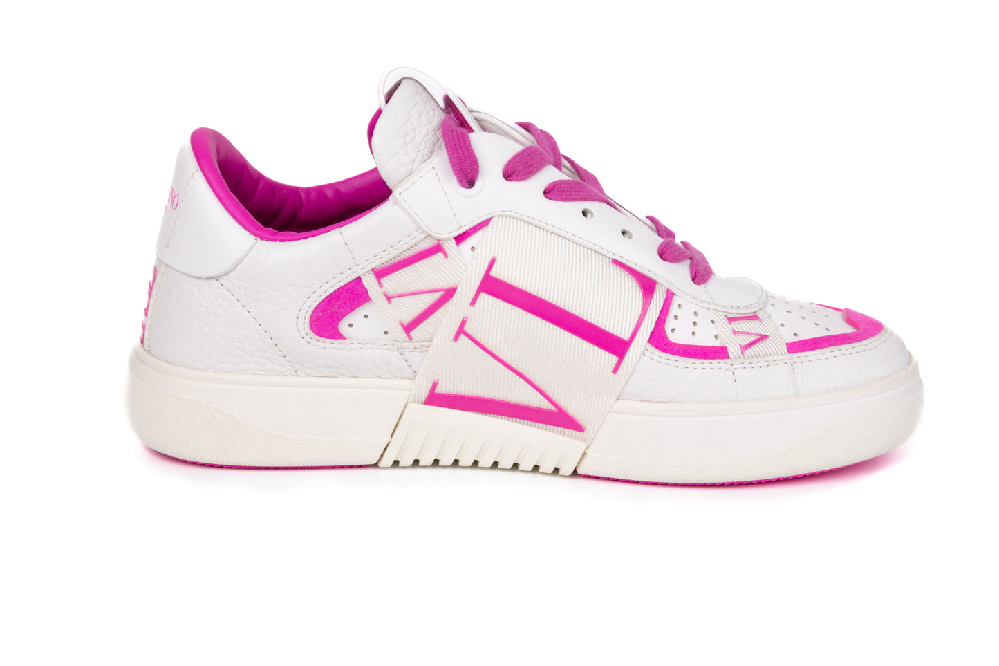 VALENTINO GARAVANI TENIS VL7N WHITE & PINK