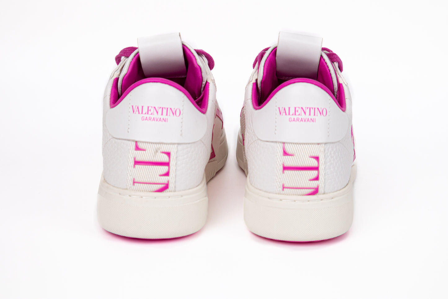 VALENTINO GARAVANI TENIS VL7N WHITE & PINK