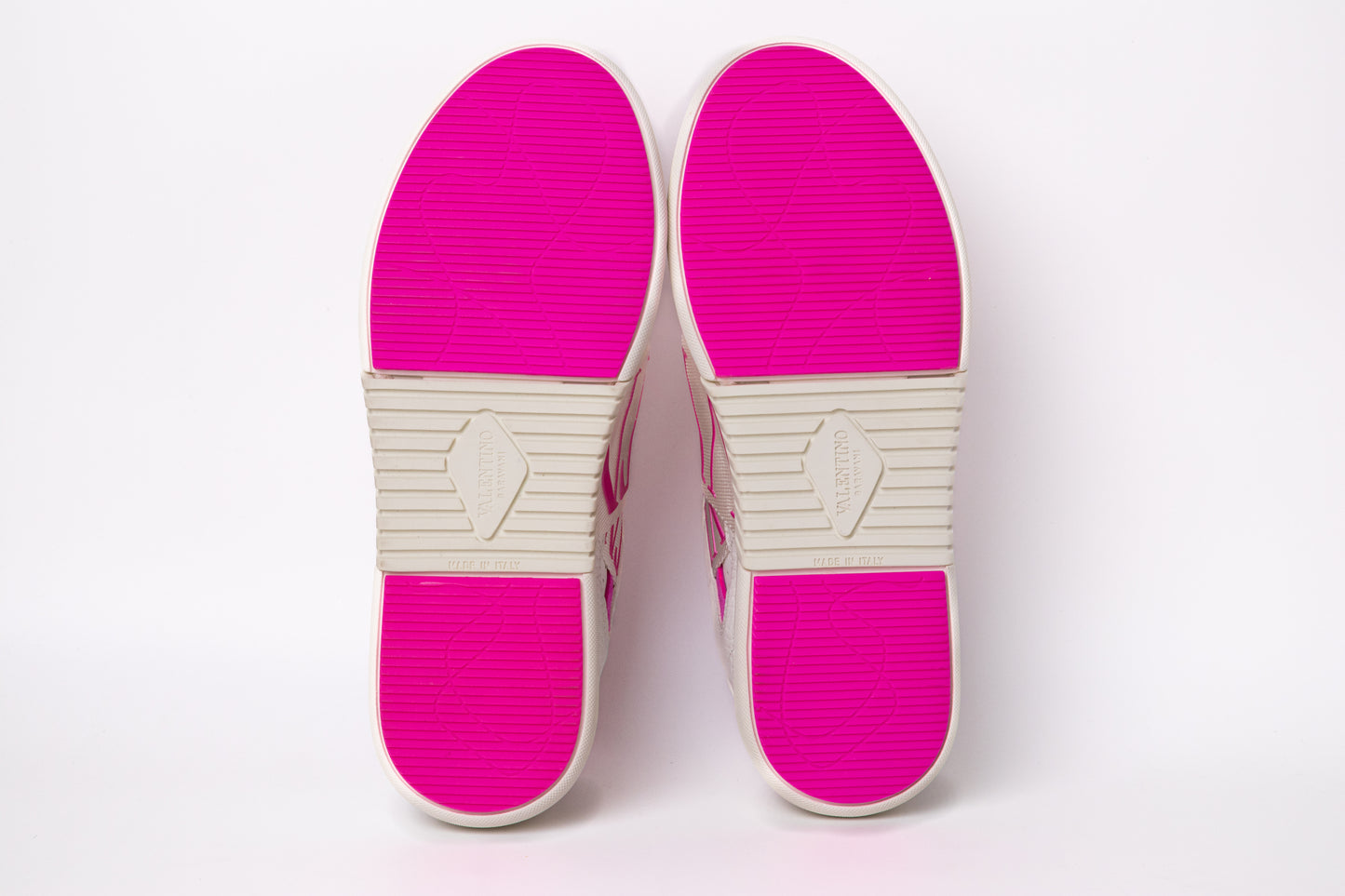 VALENTINO GARAVANI TENIS VL7N WHITE & PINK