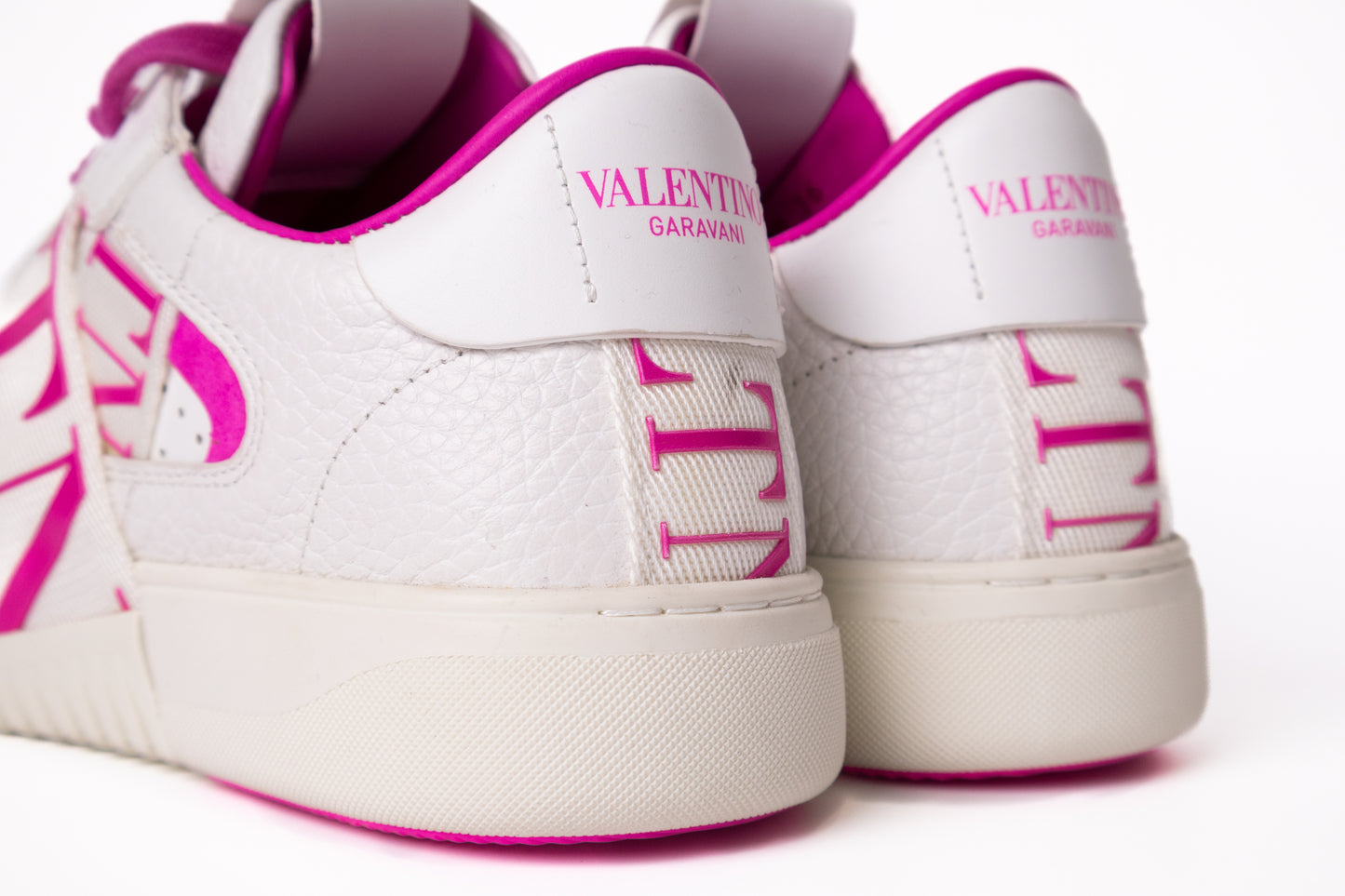 VALENTINO GARAVANI TENIS VL7N WHITE & PINK
