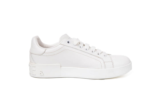 DOLCE & GABBANA TENIS PORTOFINO CON LOGO EN RELIEVE