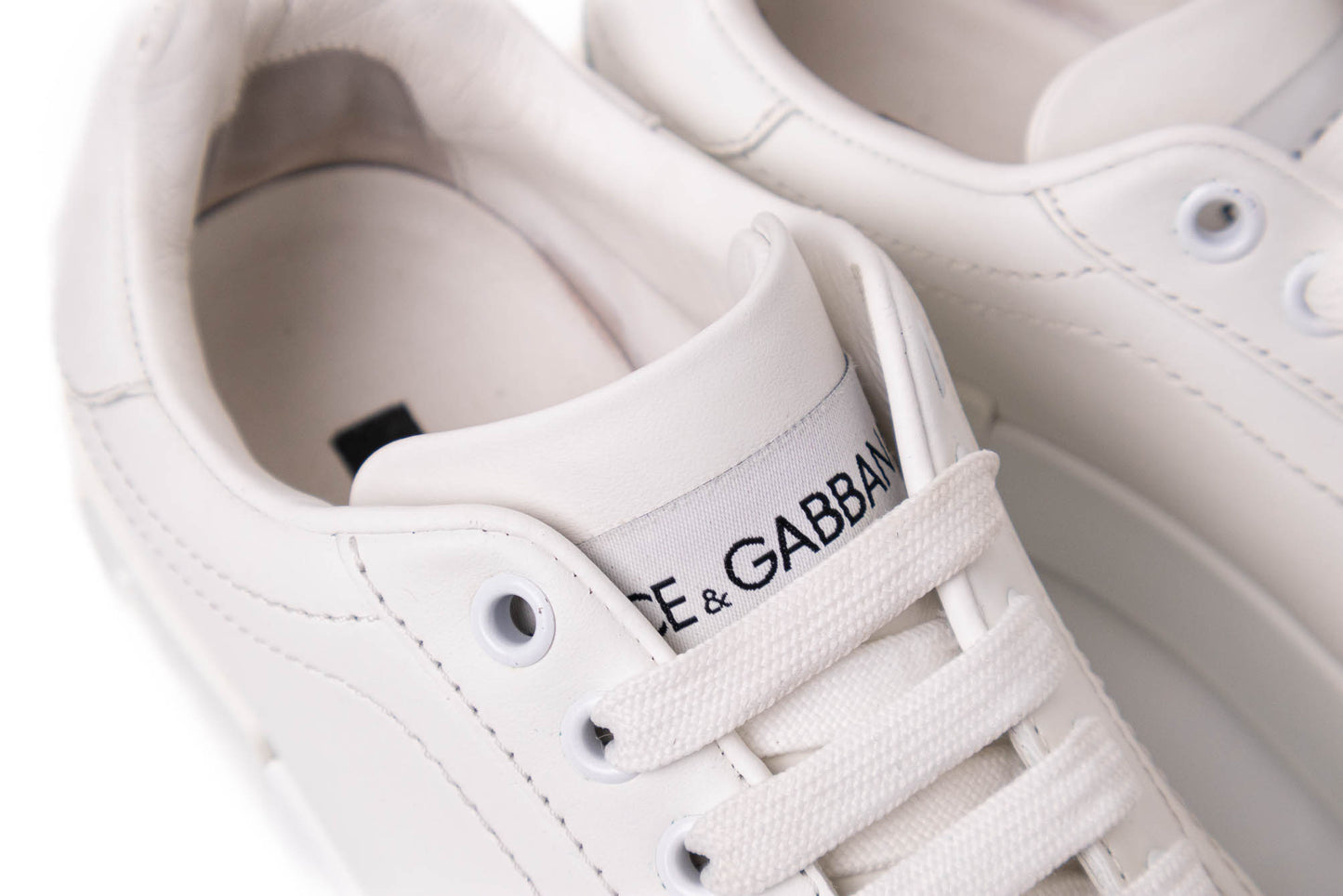 DOLCE & GABBANA TENIS PORTOFINO CON LOGO EN RELIEVE
