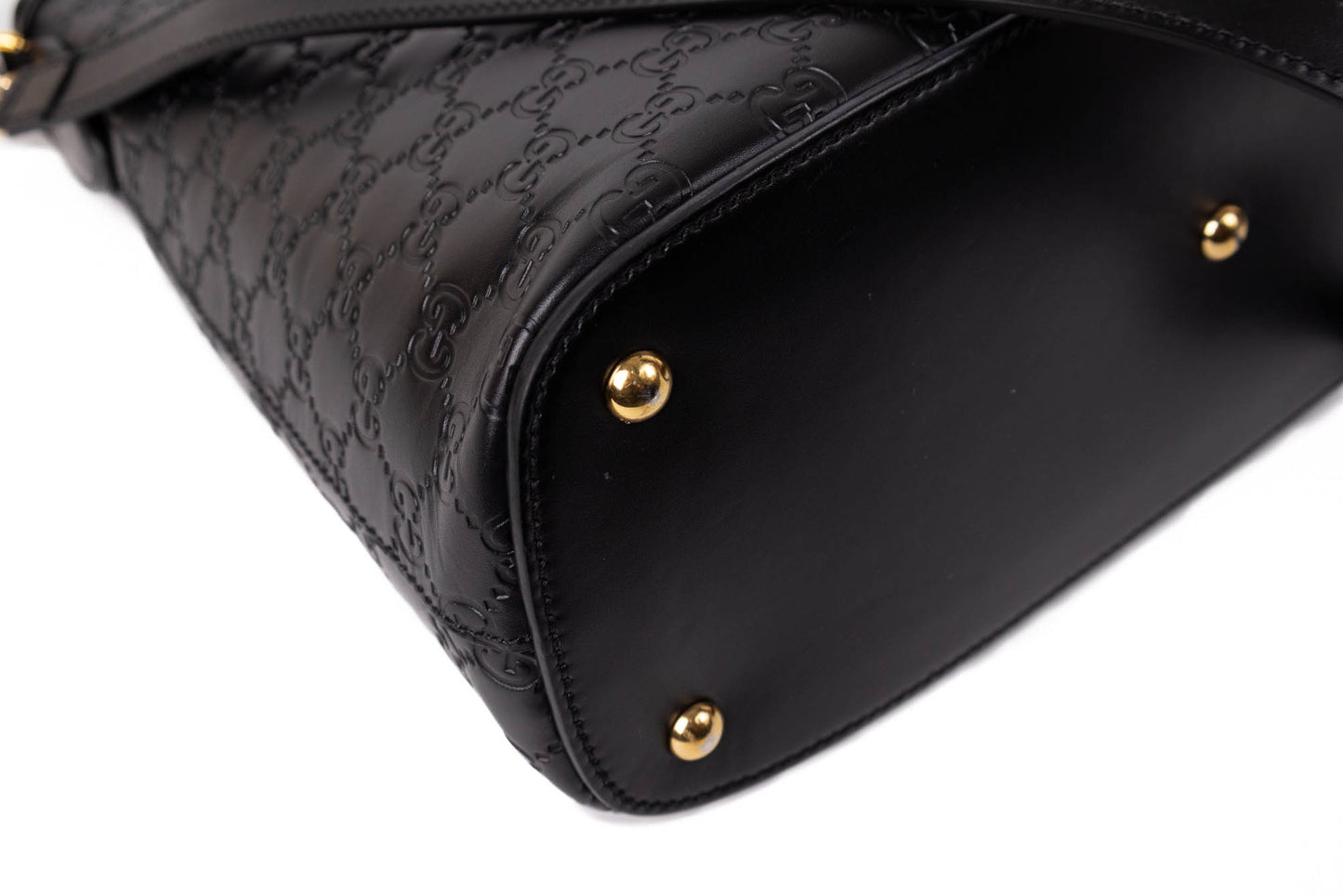 GUCCI GG SIGNATURE LINEA A LARGE GUCCISSIMA HOBO