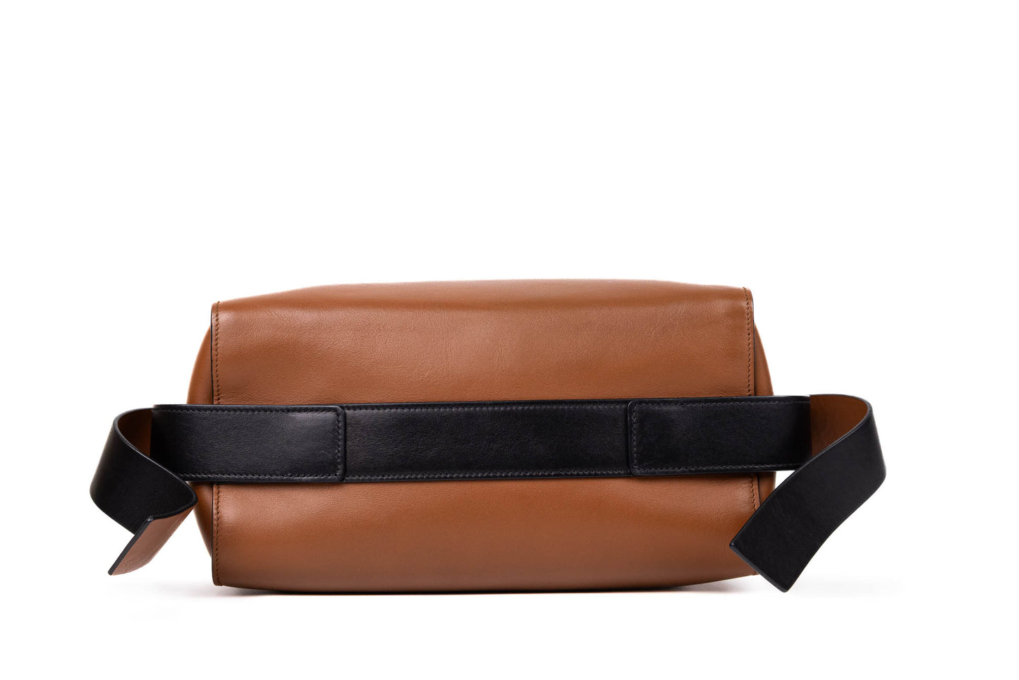 PRADA CITY CALF LEATHER RIBBON BAULETTO