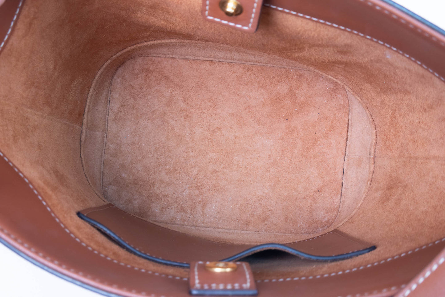 CELINE SMALL BUCKET BAG CUIR TRIOMPHE TAN