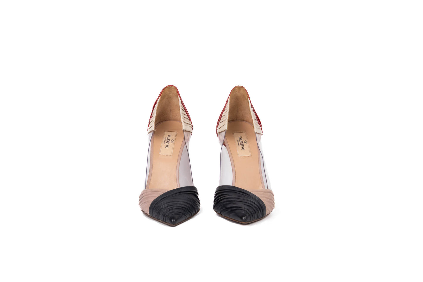 VALENTINO PUMPS B-DRAPE MULTICOLOR