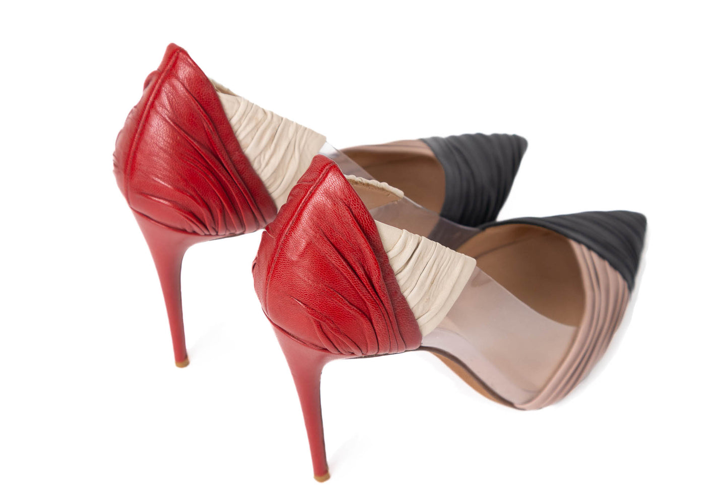 VALENTINO PUMPS B-DRAPE MULTICOLOR