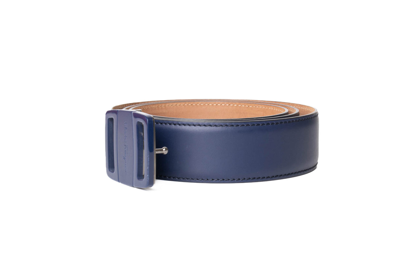 CINTURÓN SALVATORE FERRAGAMO AZUL