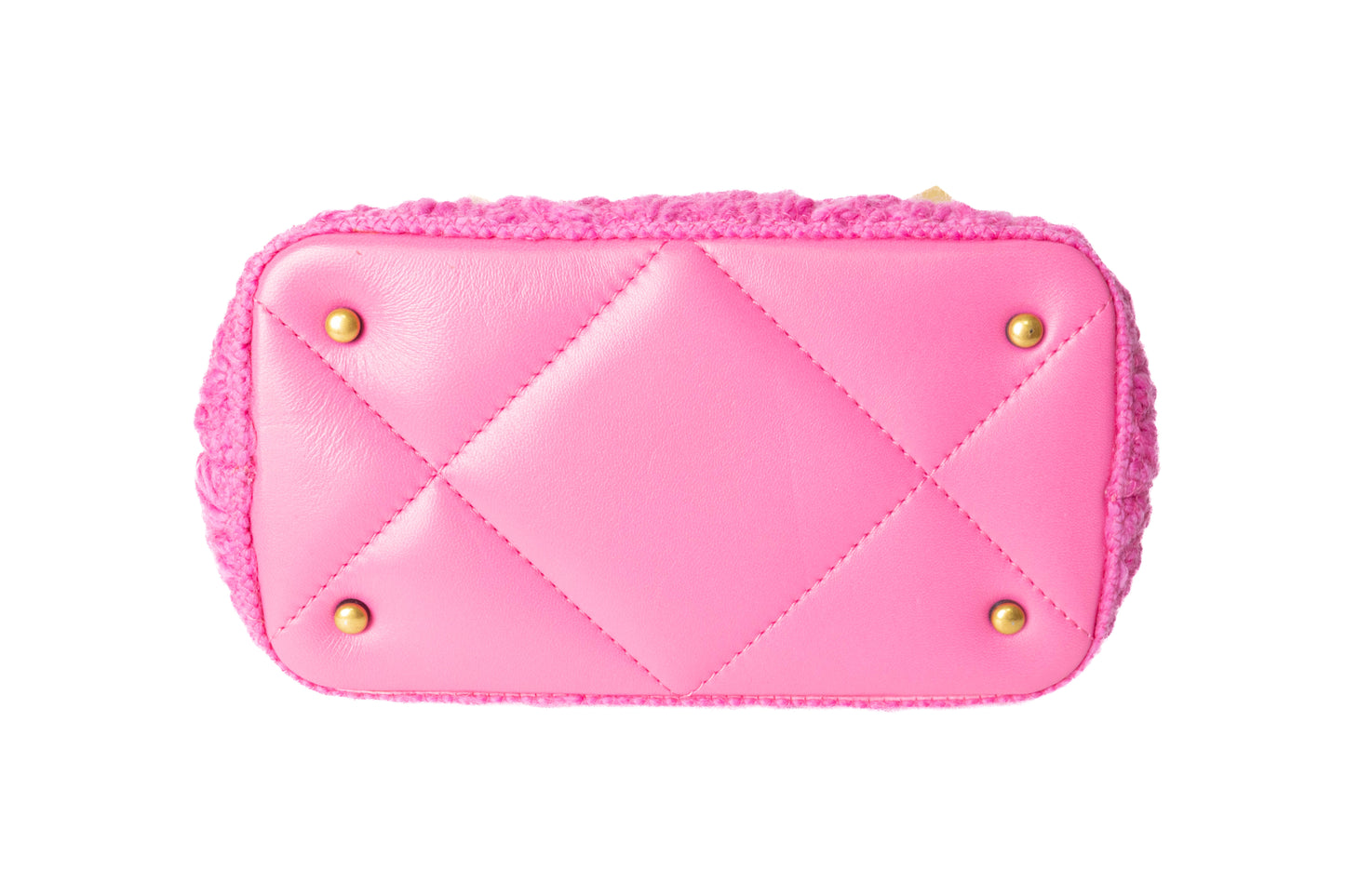 Valentino Garavani Pink Cashmere Roman Stud bolso — vista 5, Luxette