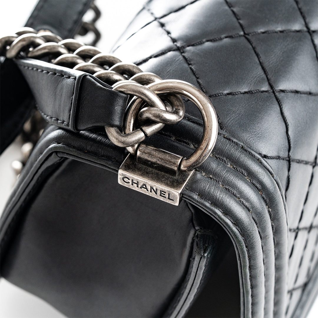 CHANEL BOY CALFSKIN MEDIUM