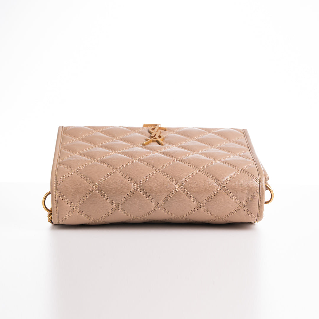 YSL QUILTED LEATHER BECKY