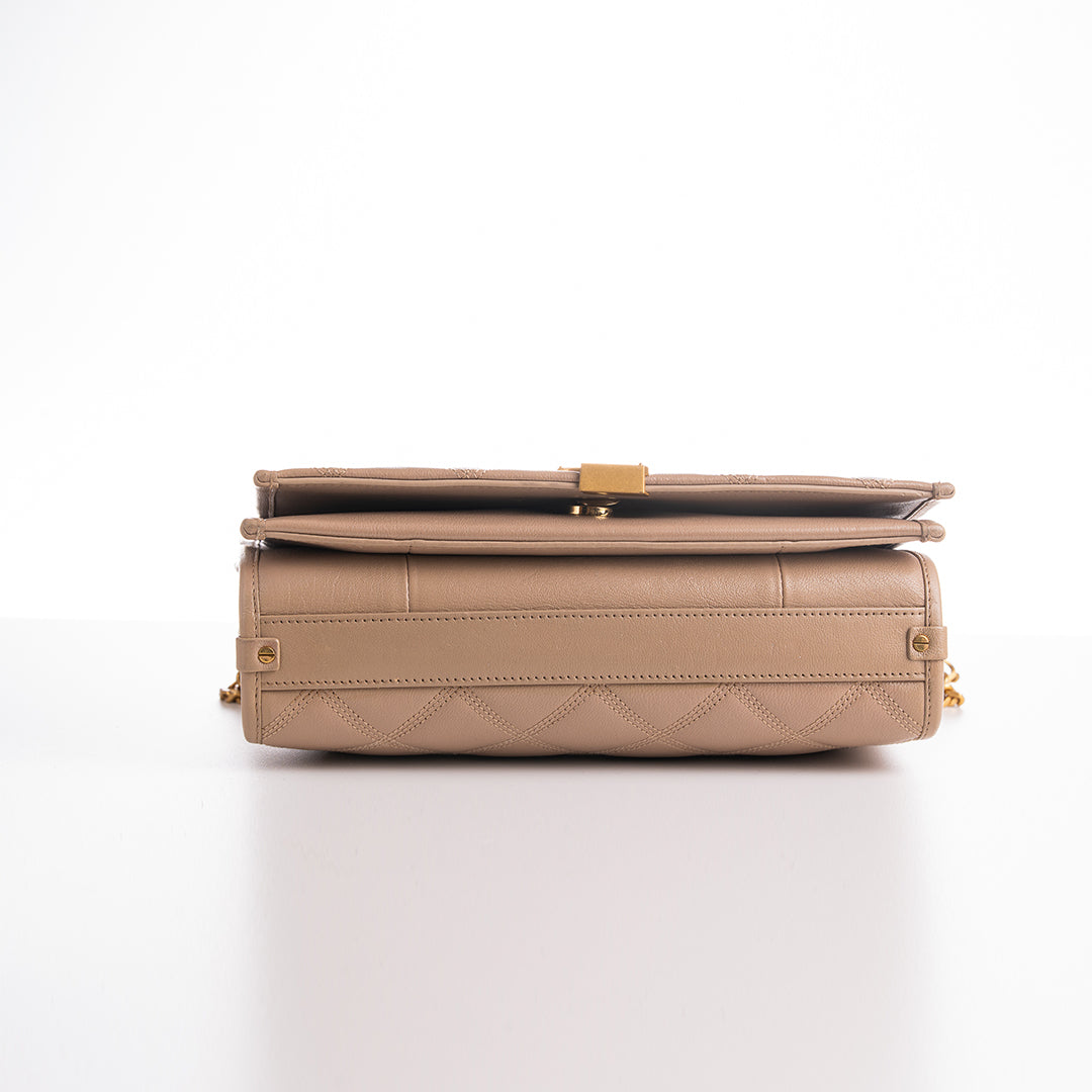 YSL QUILTED LEATHER BECKY