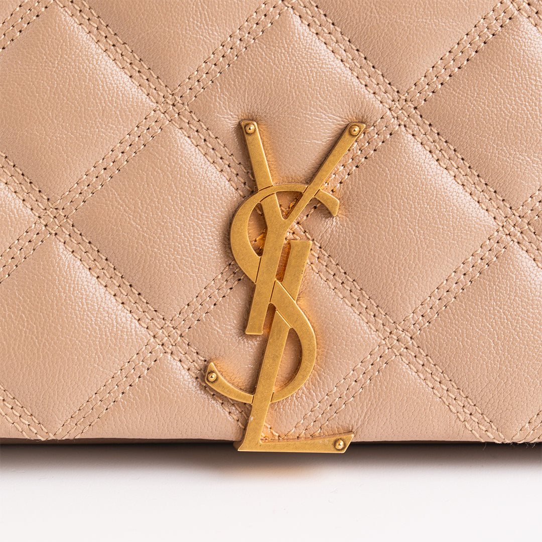 YSL QUILTED LEATHER BECKY