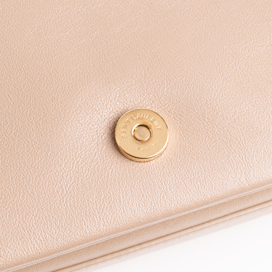 YSL QUILTED LEATHER BECKY