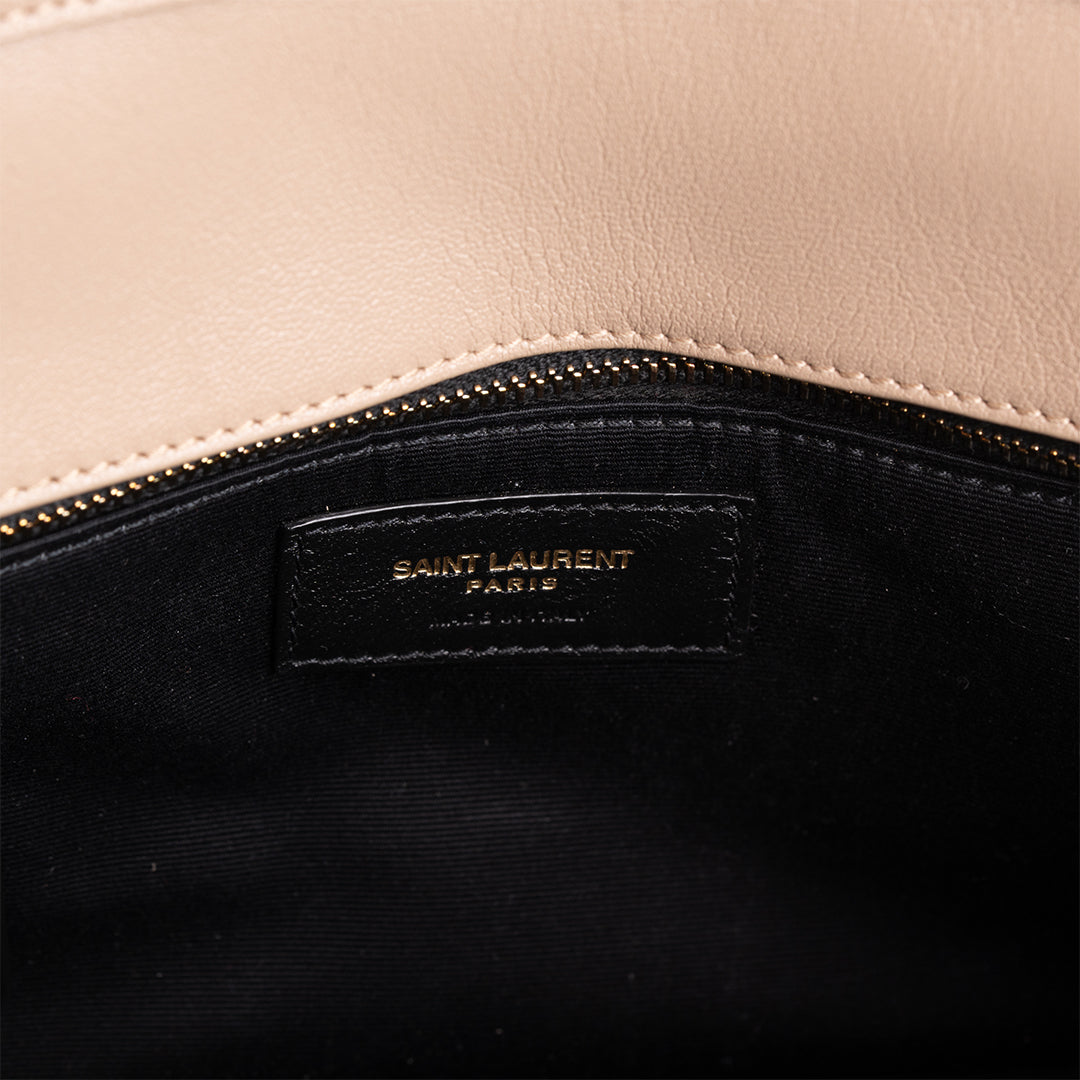 YSL QUILTED LEATHER BECKY