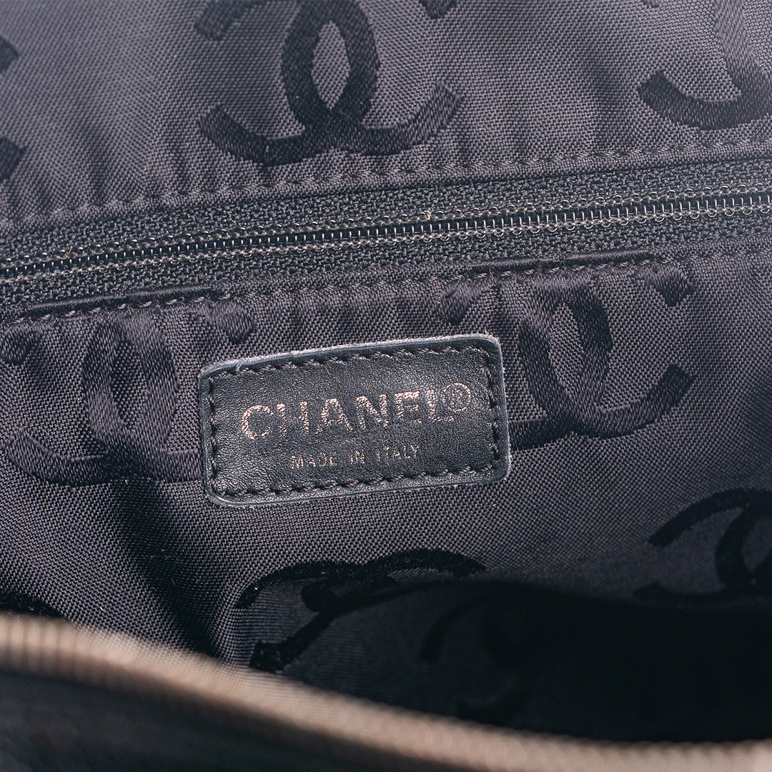 CC TIMELESS HOBO CAVIAR LEATHER BLACK