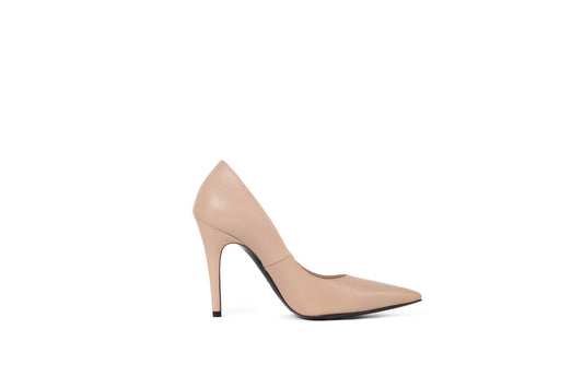 GG LOGO LEATHER PUMPS