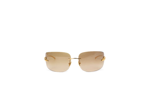 LENTES DE SOL PANTHERE CARTIER GOLD