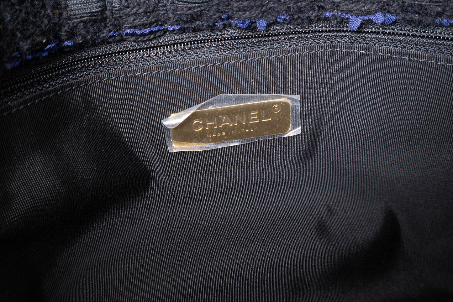 CHANEL 19 TWEED QUILTED MAXI