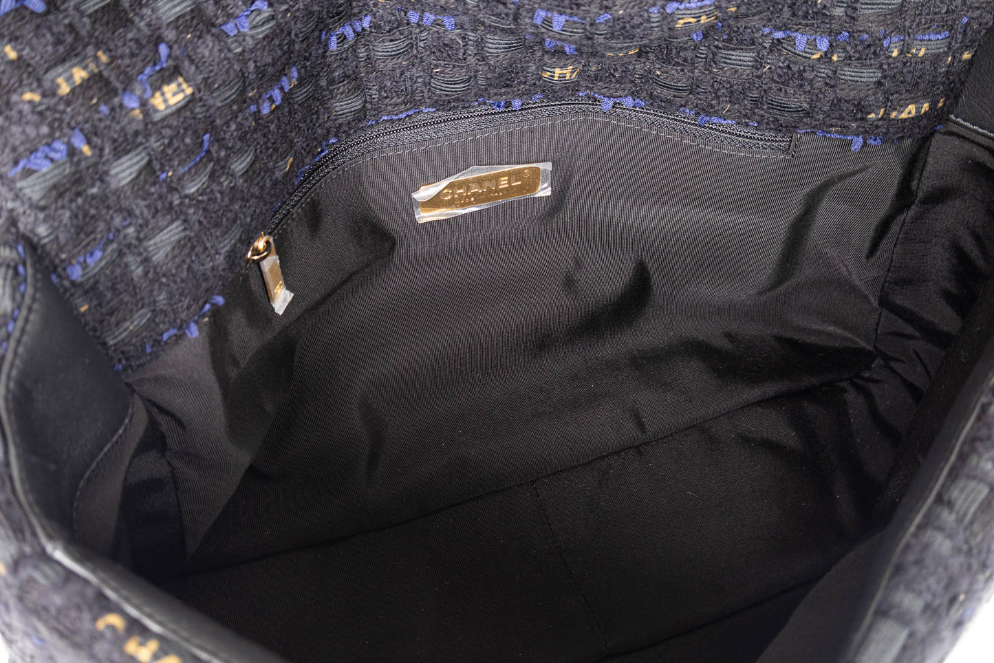 CHANEL 19 TWEED QUILTED MAXI