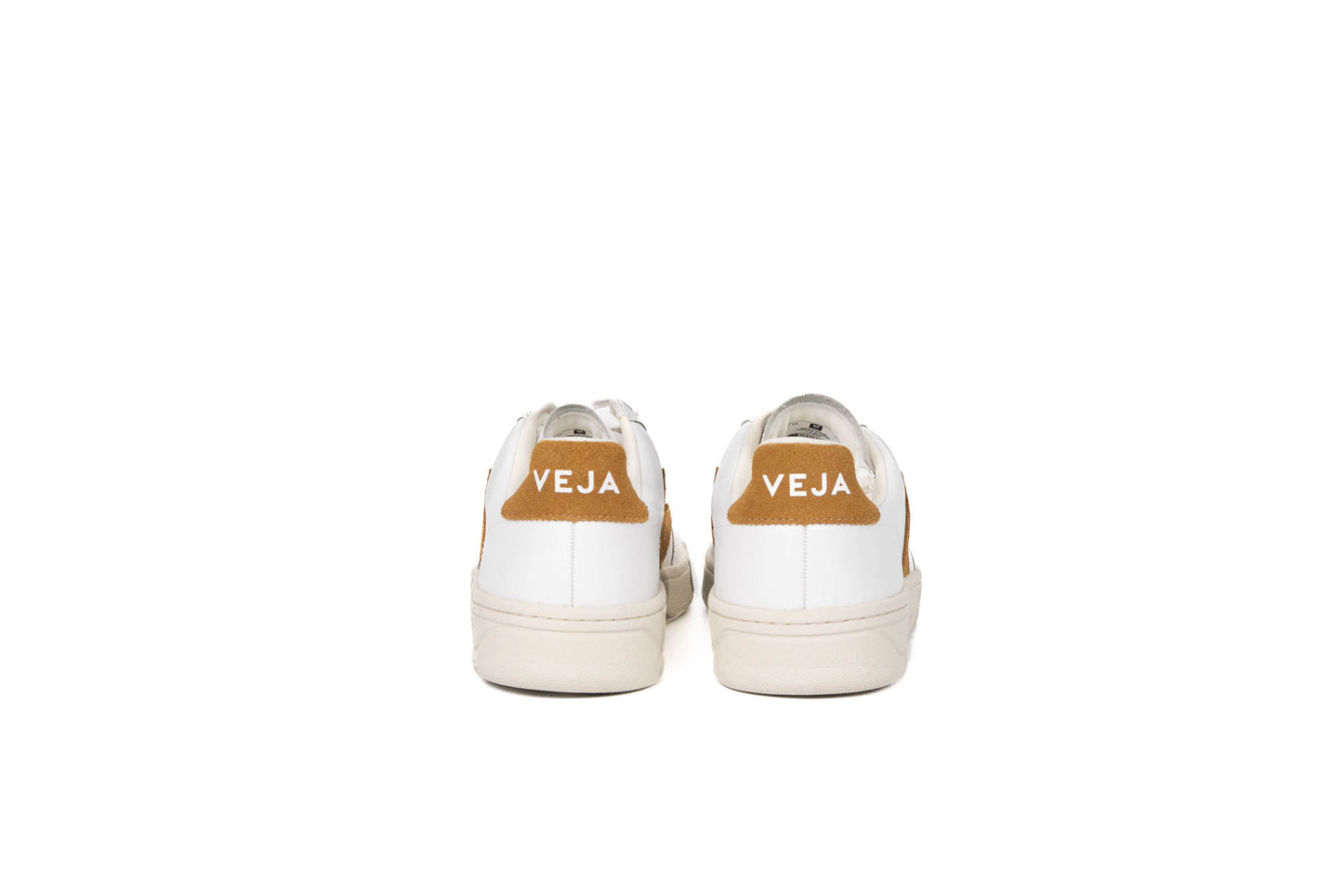 VEJA V-12 LEATHER WHITE CAMEL