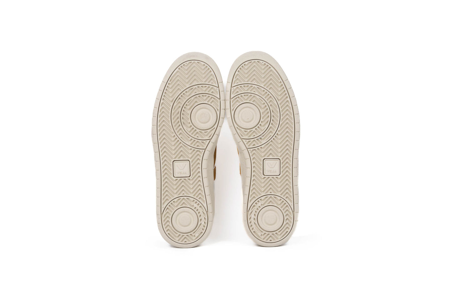 VEJA V-12 LEATHER WHITE CAMEL