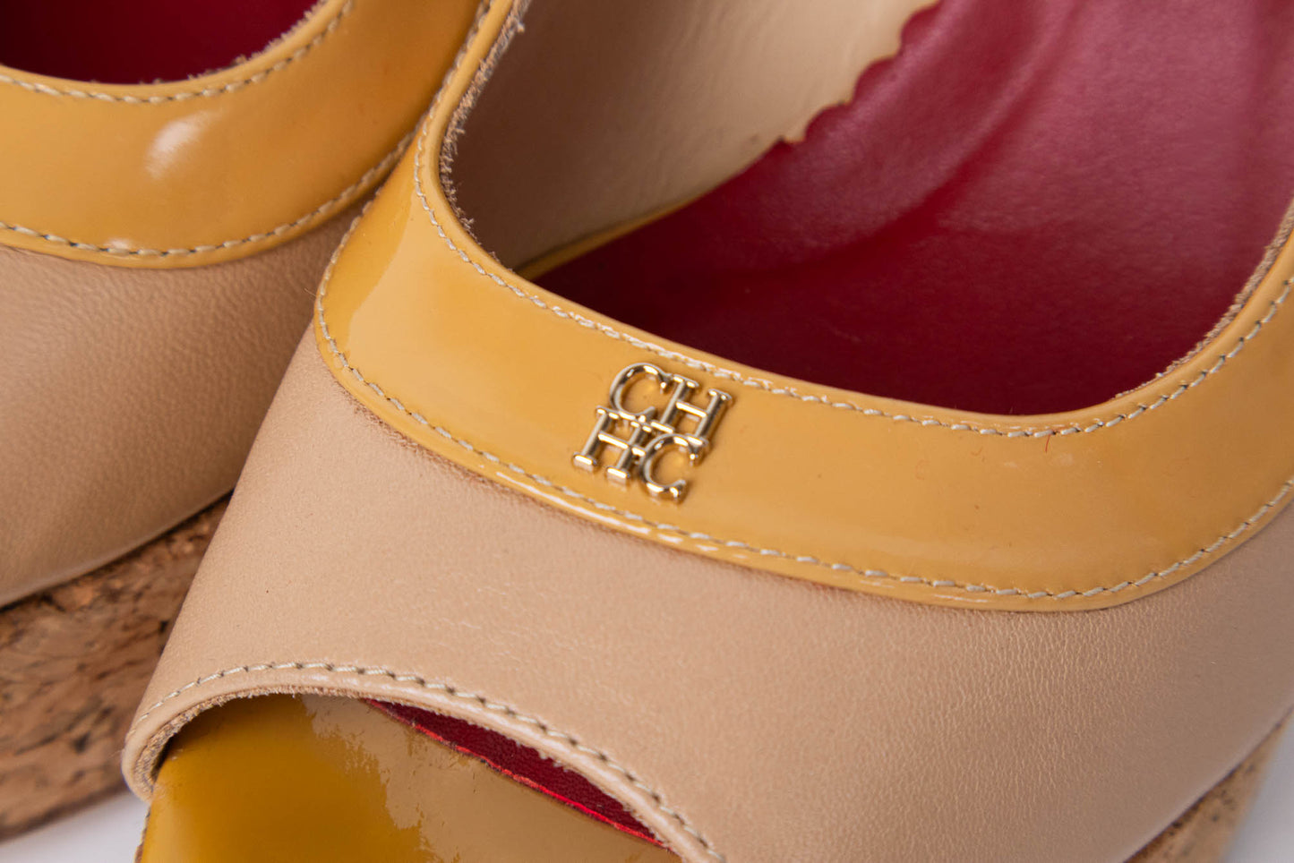 SANDALIAS CH PATENT LEATHER SLINGBACK