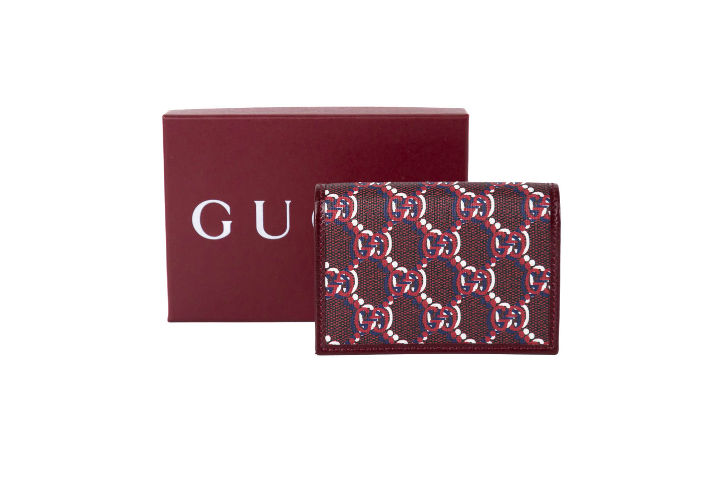 CARD CASE WALLET WITH GG SHADOW
