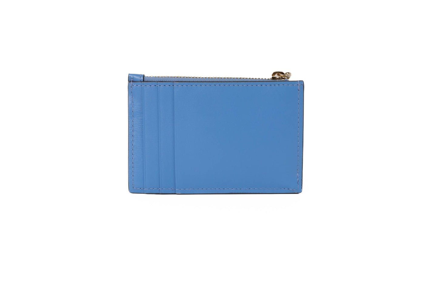 GUCCI ZIPPER CARD HOLDER CANVAS GG BLUE