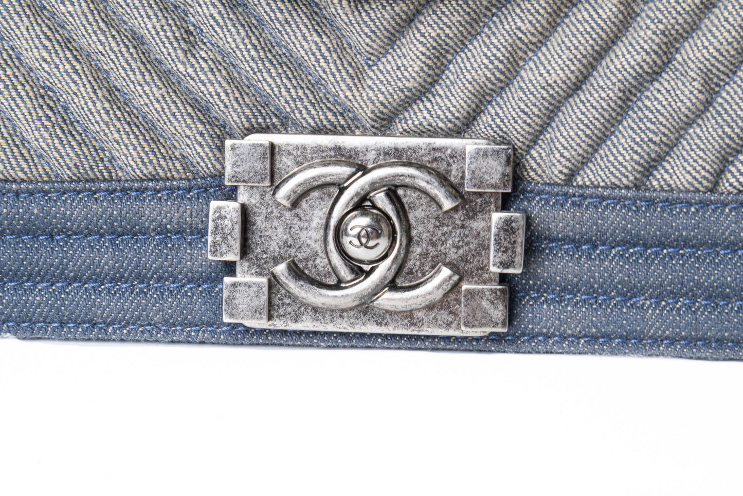 CHANEL BOY DENIM