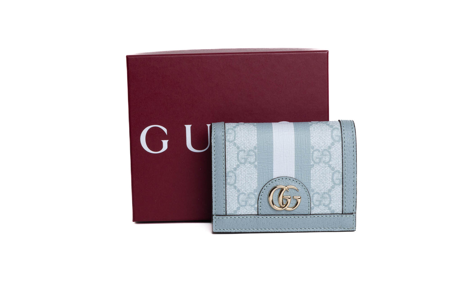 WALLET GUCCI OPHIDIA GG AZUL