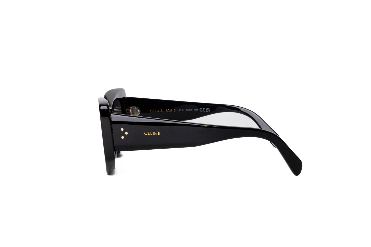 Celine Lentes Celine Bold 3 Dots CAT EYE lentes de sol — vista 3, Luxette