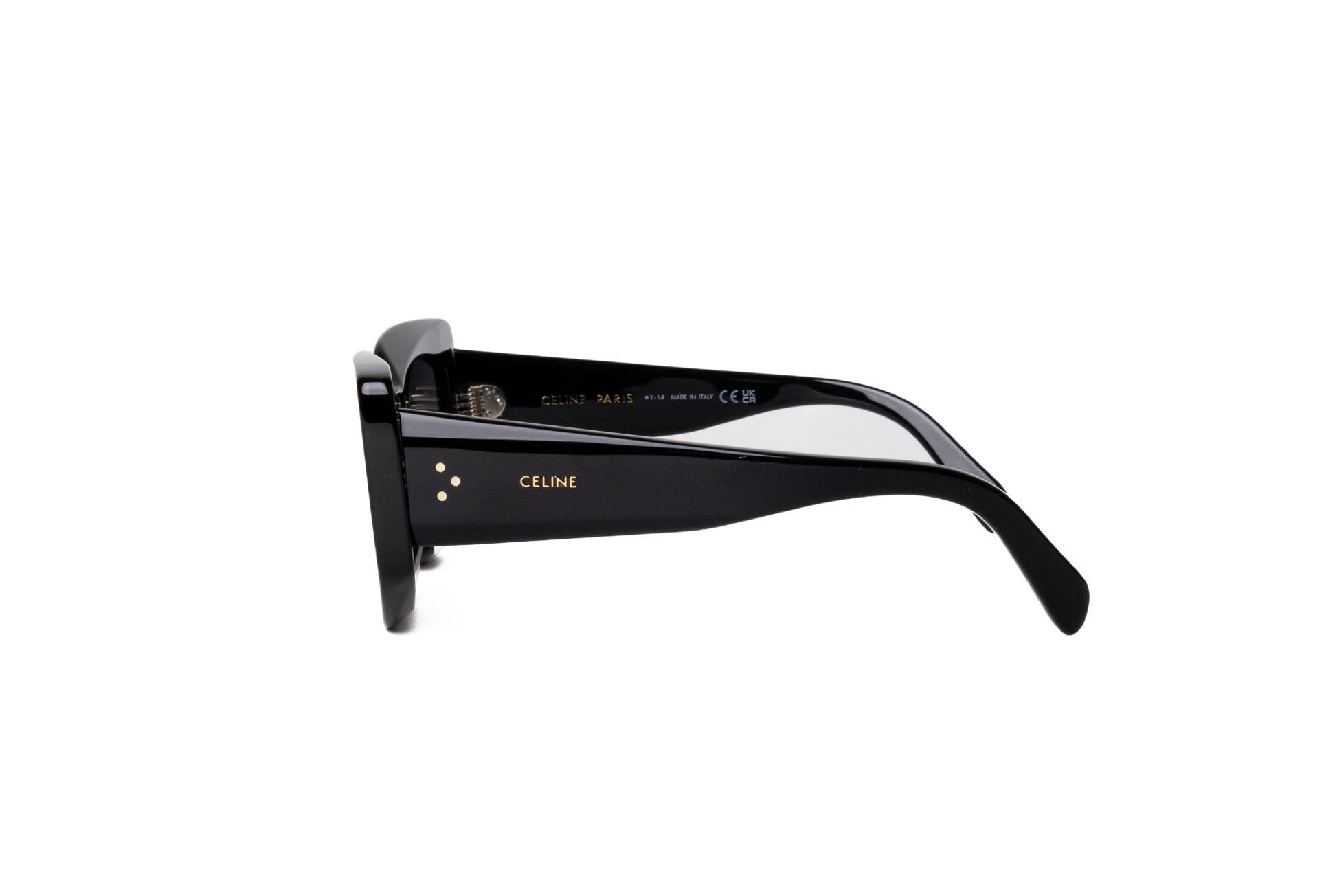Celine Lentes Celine Bold 3 Dots CAT EYE lentes de sol — vista 3, Luxette