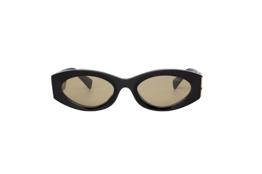LENTES MIU MIU BLACK - YELLOW OVAL