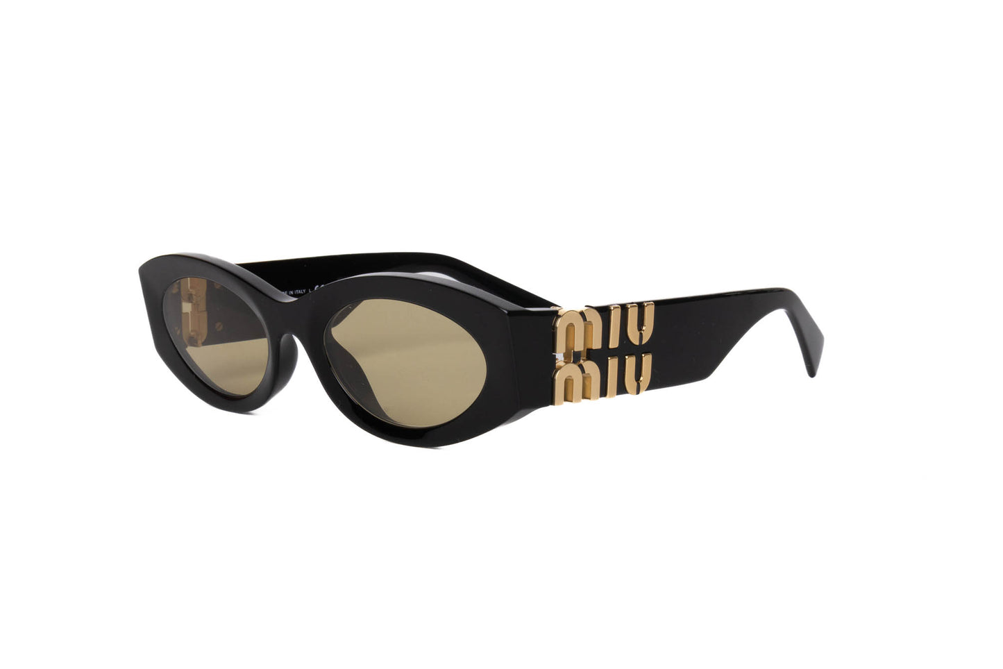 LENTES MIU MIU BLACK - YELLOW OVAL