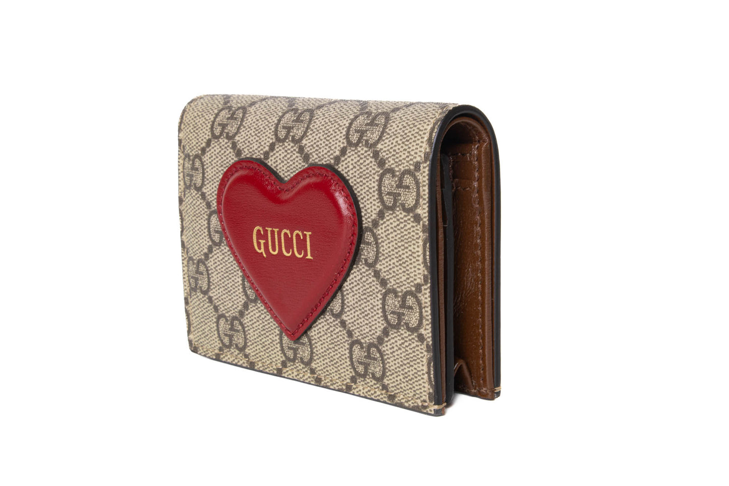 WALLET GUCCI GG SUPREME SAN VALENTIN HEART