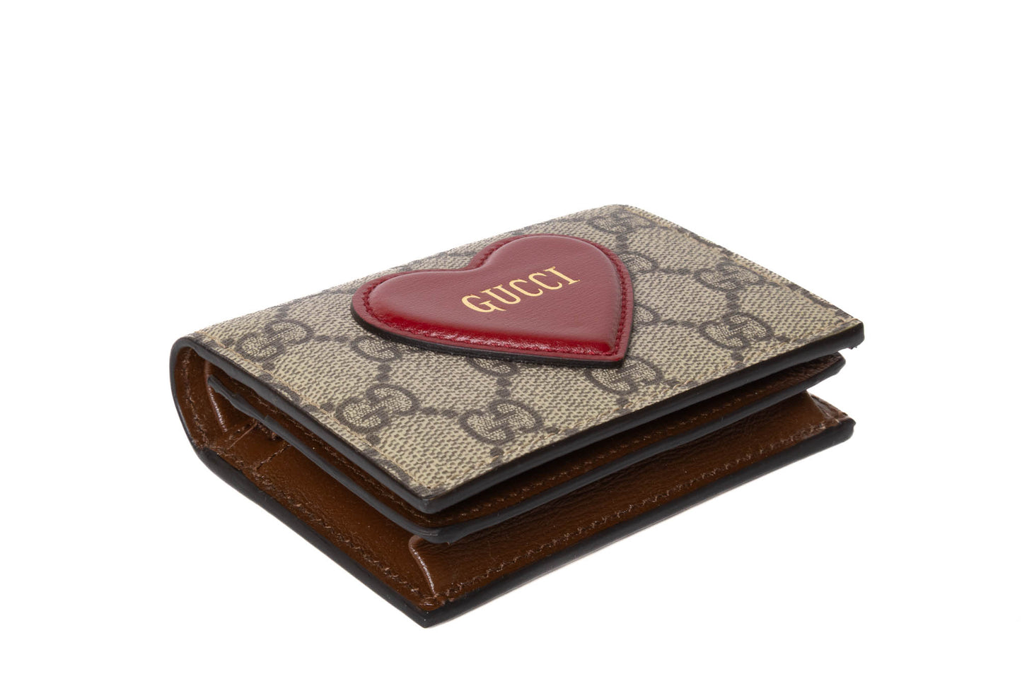 WALLET GUCCI GG SUPREME SAN VALENTIN HEART