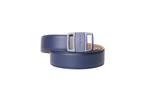 CINTURÓN SALVATORE FERRAGAMO AZUL