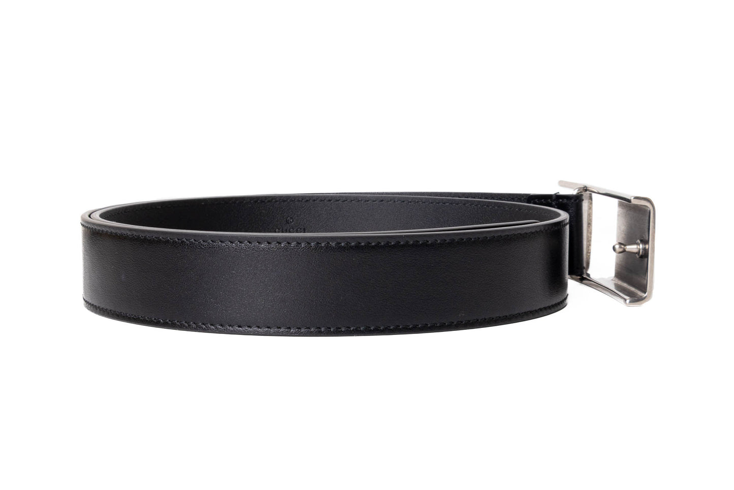 CINTURÓN GUCCI LEATHER NEGRO