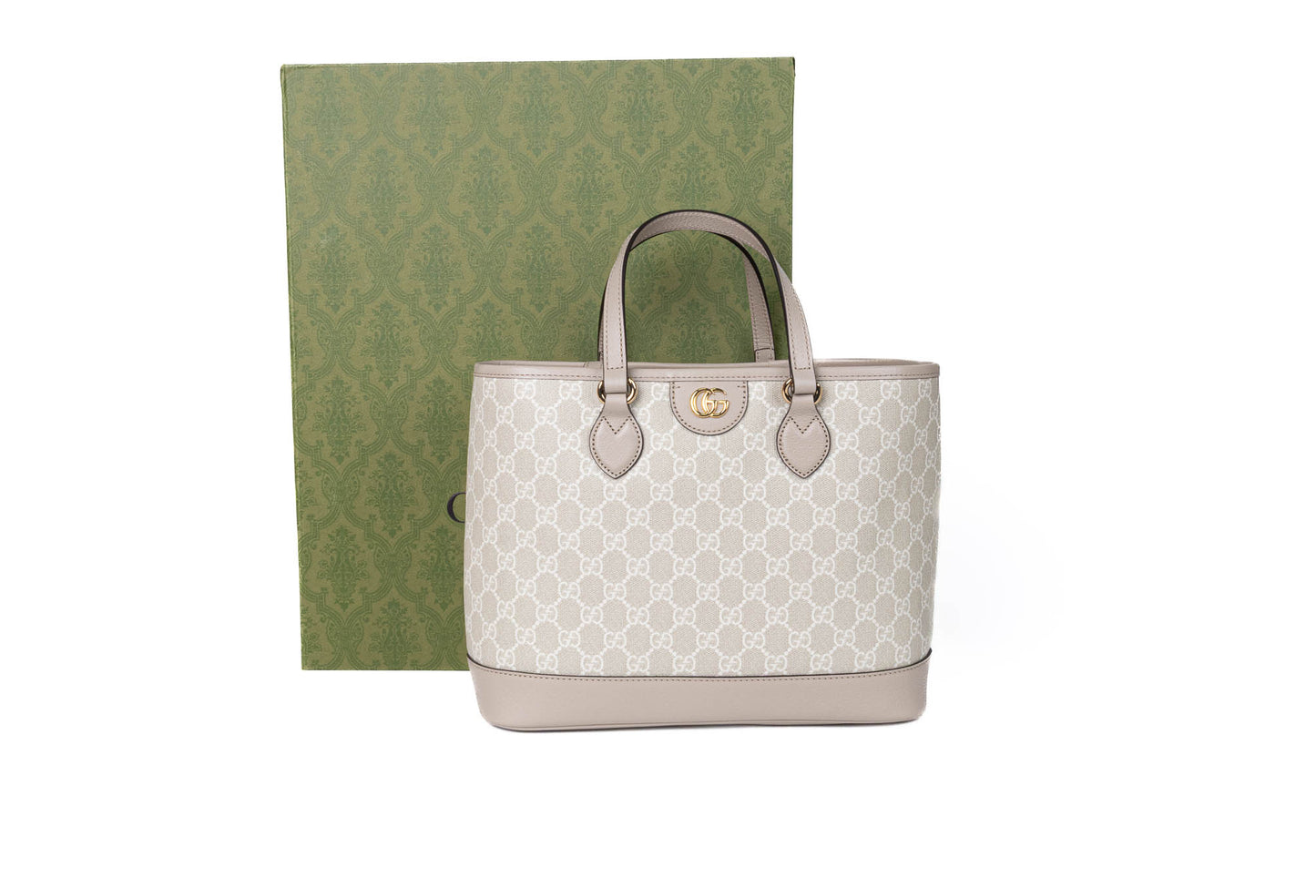 Gucci GG Supreme Shopping Ophidia Medium bolso — Luxette