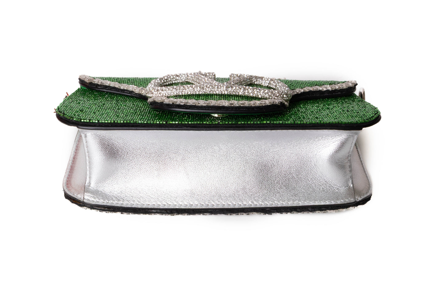 Valentino Garavani Loco Crystal Embellished Beaded bolso — vista 5, Luxette