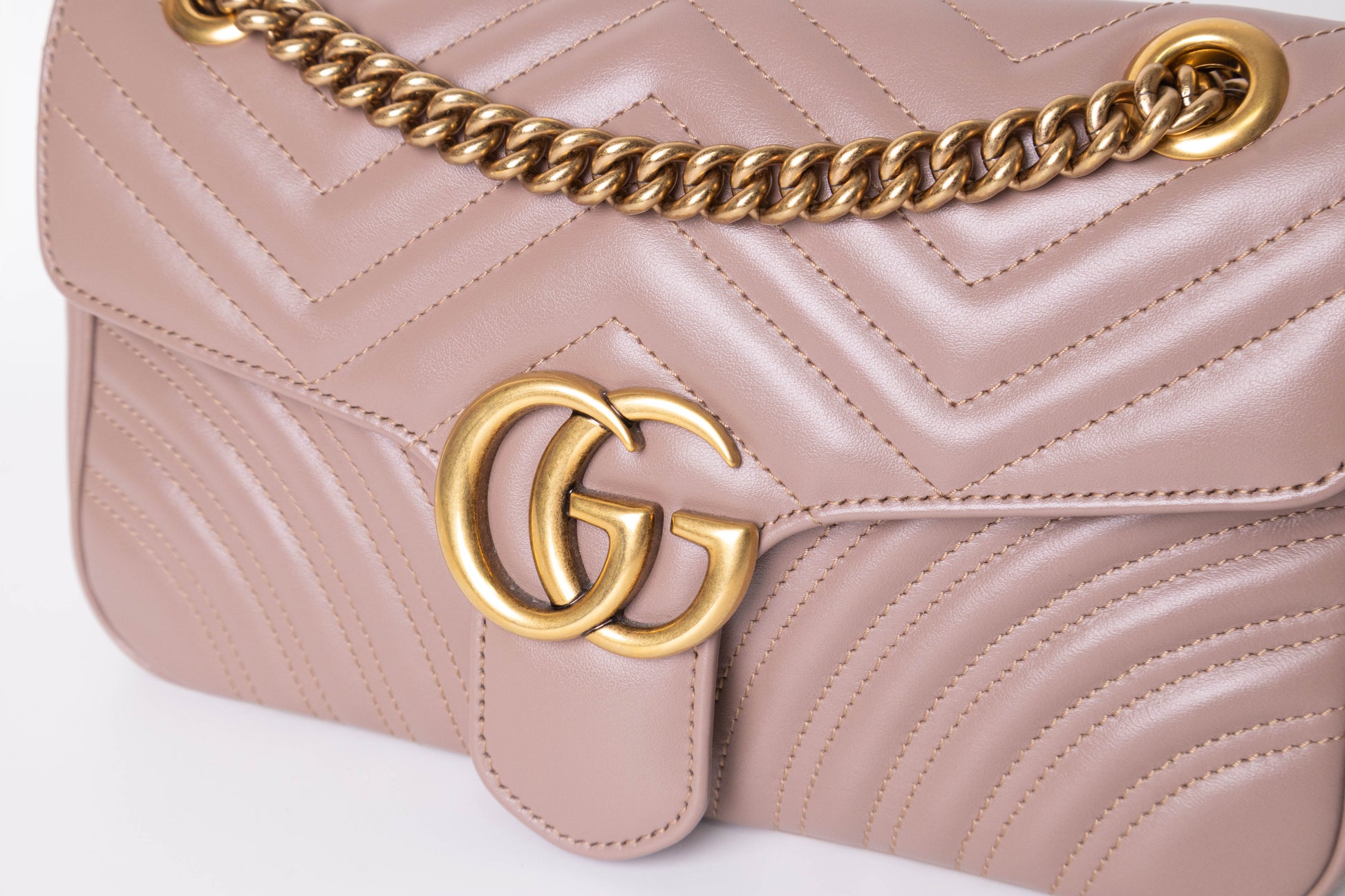 Gucci Marmont Matelassé Small bolso — vista 6, Luxette