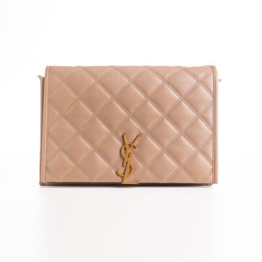 YSL QUILTED LEATHER BECKY